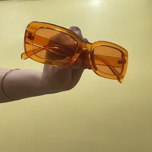 Orange Sunnies Like New